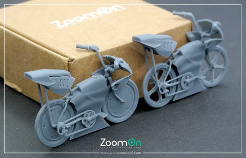ZoomOn Z188 1/24 リトル バレット バイシクル (Set B クローズドホイール)