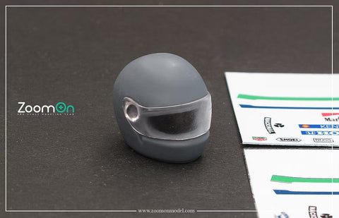 ZoomOn Z189 1/12 アイルトン・セナ ヘルメット (マルボロ デカール)