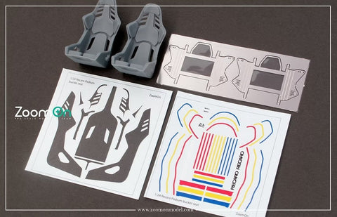 ZoomOn Z190 1/24 レカロ ポディウム レーシングシート