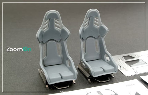 ZoomOn Z190 1/24 レカロ ポディウム レーシングシート