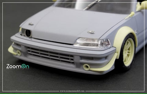 ZoomOn Z197 1/24 ゼロファイターシビック EF9 パーツセット デカール付き