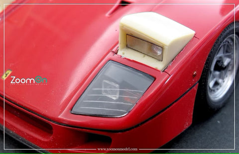 ZoomOn Z199 1/24 F40 ポップアップヘッドライト