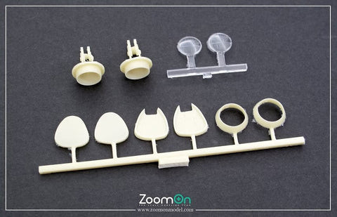 ZoomOn Z208 1/24 トヨタ 2000GT リトラクタブルヘッドライトセット(ハセガワ用)