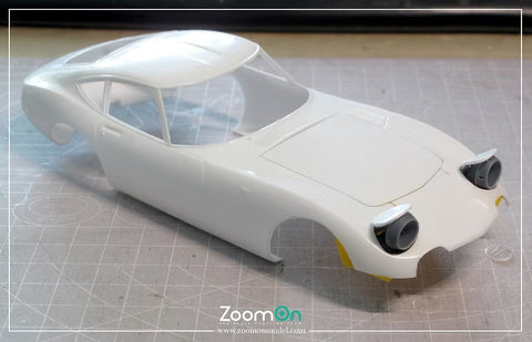 ZoomOn Z208 1/24 トヨタ 2000GT リトラクタブルヘッドライトセット(ハセガワ用)