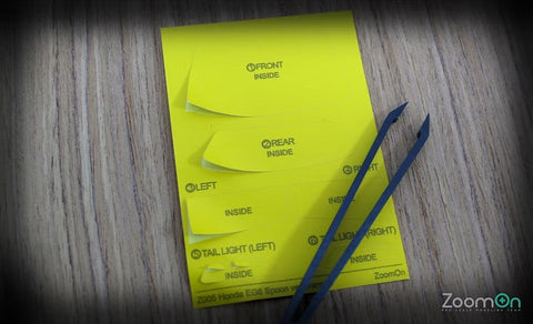 ZoomOn ZD002 1/24 ホンダ EG6 ステッカーセット