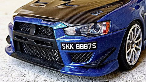 ZoomOn ZD039 1/24 カーボンファイバー デカール 綾織り (大)190x130mm