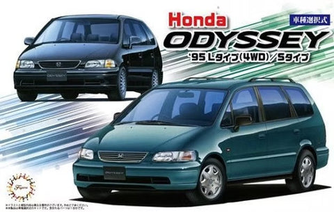 ZoomOn ZD086 1/24 ウインドー・ライト 塗装マスキング- ホンダ オデッセイ 95-98年