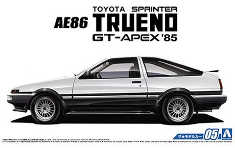 ZoomOn ZD090 1/24 ウインドー・ライト 塗装マスキング- トヨタ AE86