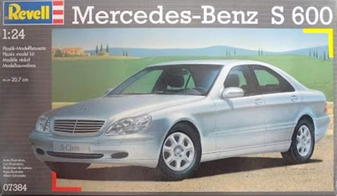 ZoomOn ZD117 1/24 ウインドー・ライト 塗装マスキング- メルセデスベンツ S600