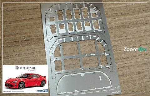 ZoomOn ZD134 1/24 トヨタ 86 ボンネットフード ストラクチャー