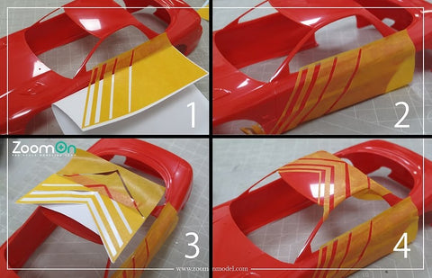 ZoomOn ZD148 1/24 アドバンロゴ セット