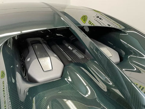 ZoomOn ZD178 1/24 グリーンカーボンデカール -綾織り-