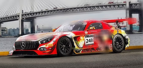 ZoomOn ZD193 1/24 メルセデスAMG GT3 グッドスマイル フェイト24時間スパ 2019 テストデーver.(Tamiya用)