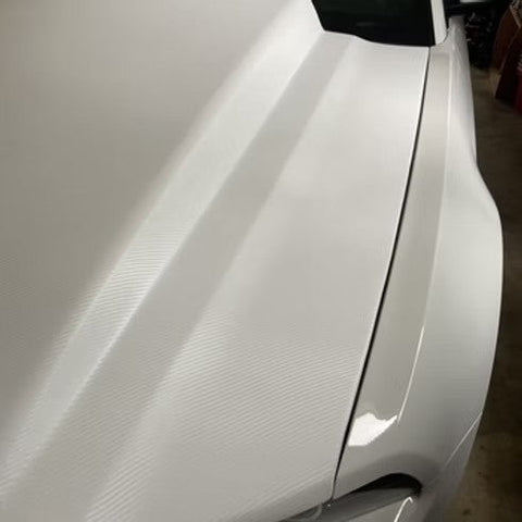 ZoomOn ZD196 1/18 - 1/25 ホワイトカーボンデカール 綾織り