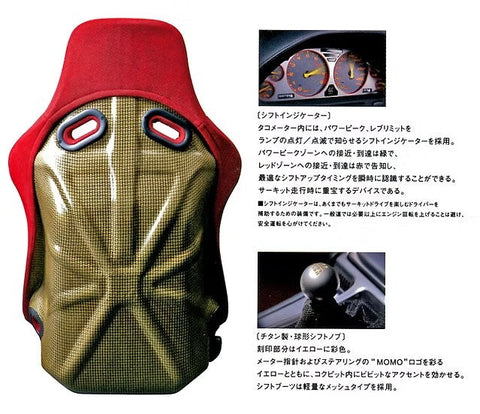 ZoomOn ZD207 1/24 イエローケブラー カーボンファイバー デカール