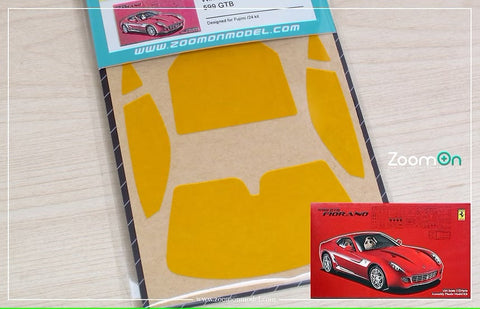ZoomOn ZD227 1/24 ウィンドウ & ライト ペインティングマスク - 599 GTB