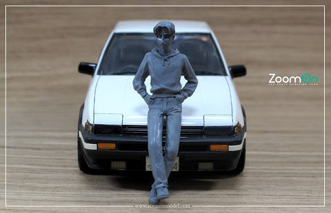 ZoomOn ZF001 1/24 藤原 拓海 (Fujiwara Takumi) フィギュア