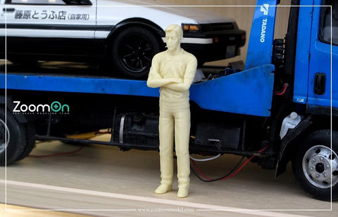 ZoomOn ZF003ZF003 1/64 藤原文太 (Fujiwara Bunta) フィギュア