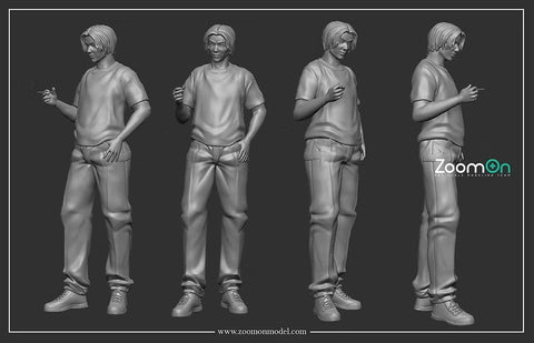 ZoomOn ZF005 1/18 庄司慎吾 (Shingo Shoji) フィギュア