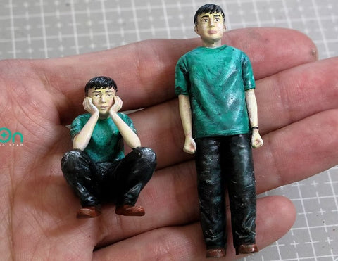 ZoomOn ZF009 1/24 武内樹(Itsuki Takeuchi) フィギュア 座りポーズ