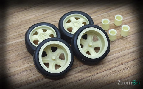 ZoomOn ZR010 1/24 16インチ 無限 MR5 sports ホイールセット