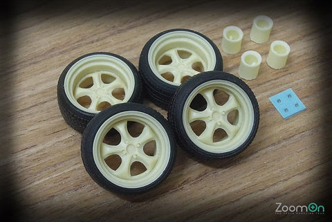 ZoomOn ZR015 1/24 16インチ ワークス vs-kf ホイールセット