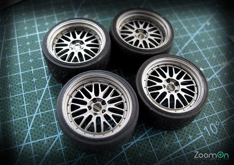 ZoomOn ZR017 1/24 19インチ BBS LM ホイールセット