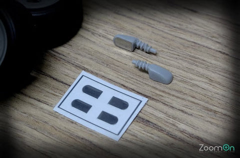 ZoomOn ZR019 1/24 17インチ SSR レーシングホイールセット