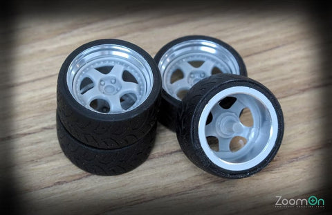 ZoomOn ZR032 1/24 18インチ ワーク マイスター s1 ホイールセット