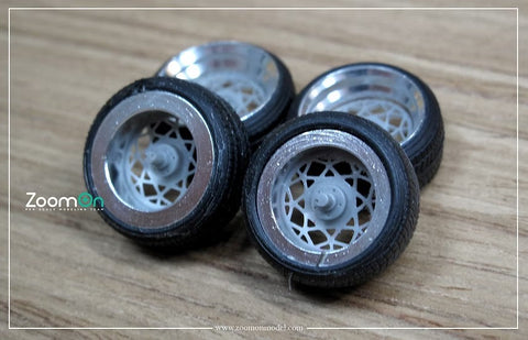 ZoomOn ZR036 1/24 15インチ Rotiform DSC ホイールセット