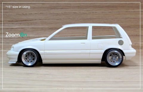 ZoomOn ZR040 1/24 15インチ SSR スターシャーク ホイールセット