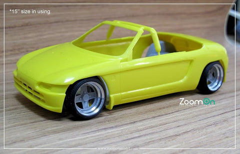 ZoomOn ZR041 1/24 15インチ SSR MK2 ホイールセット