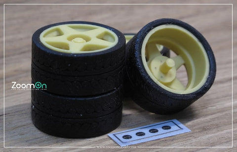 ZoomOn ZR051 1/24 18インチ Fifteen52 Tarmac ホイールセット