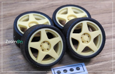 ZoomOn ZR051 1/24 19インチ Fifteen52 Tarmac ホイールセット