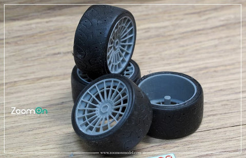 ZoomOn ZR054 1/24 18インチ Rotiform LAS-R ホイールセット