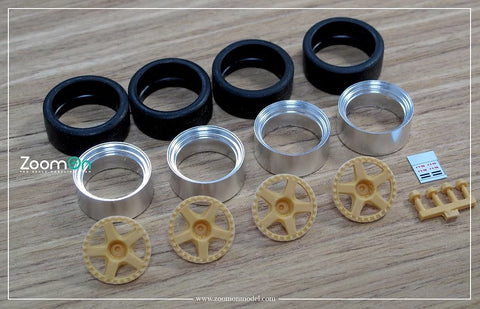 ZoomOn ZR071 1/24 18インチ インパル RS ホイールセット