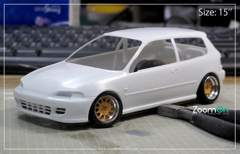 ZoomOn ZR072 1/24 15インチ ワーク エモーション RS11 ホイールセット