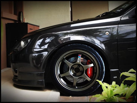 ZoomOn ZR083 1/24 18インチ SSR タイプC ホイールセット