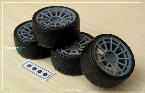 ZoomOn ZR085 1/24 19インチ エンケイ NT03RR ホイールセット