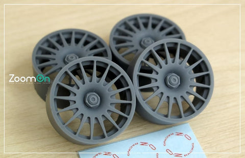 ZoomOn ZR098 1/24 18インチ OZ レーシングホイール (アウディ A4 BTCC用)