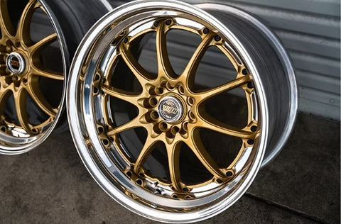 ZoomOn ZR122 1/24 19インチ レイズ ボルク レーシング GT-N ホイールセット