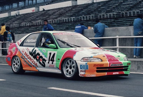 ZoomOn ZR124 1/24 18インチ エンケイ JTCC シビック ホイールセット (タイヤ無し)