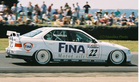 ZoomOn ZR128 1/24 18インチ BBS BMW 320i (E36) BTCC 1996 ホイールセット