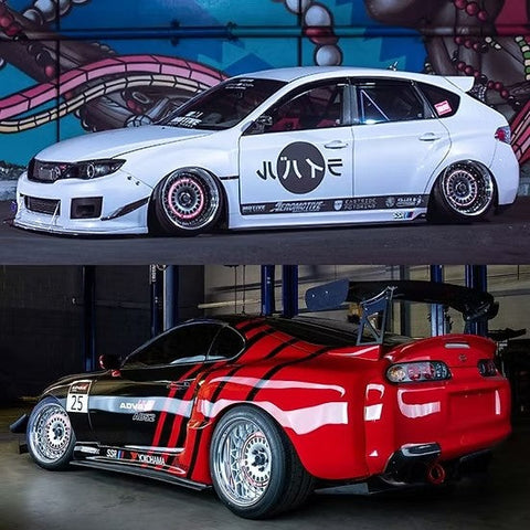 ZoomOn ZR131 1/24 19インチ SSR フォーミュラエアロメッシュ ホイールセット