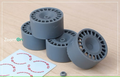 ZoomOn ZR138 1/24 18'' OZレーシング エクシブ JTCC センターロック リムセット