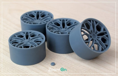 ZoomOn ZR143 1/24 ZR143 ブリクストンフォージド PF14 RS リムセット (センターロックver.) (タミヤ用)