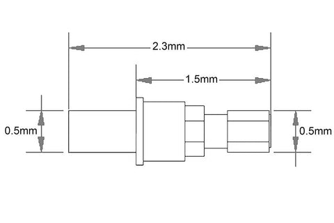ZoomOn ZT028 1/24 ホイール エアバルブ A (5個)
