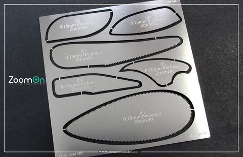 ZoomOn ZT034 1/24 エッチングソー セット