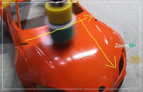 ZoomOn ZT035 1/24 ミニ研磨パッドキット