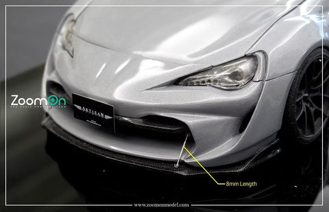 ZoomOn ZT050 1/24 バンパースプリッターストラットロッド